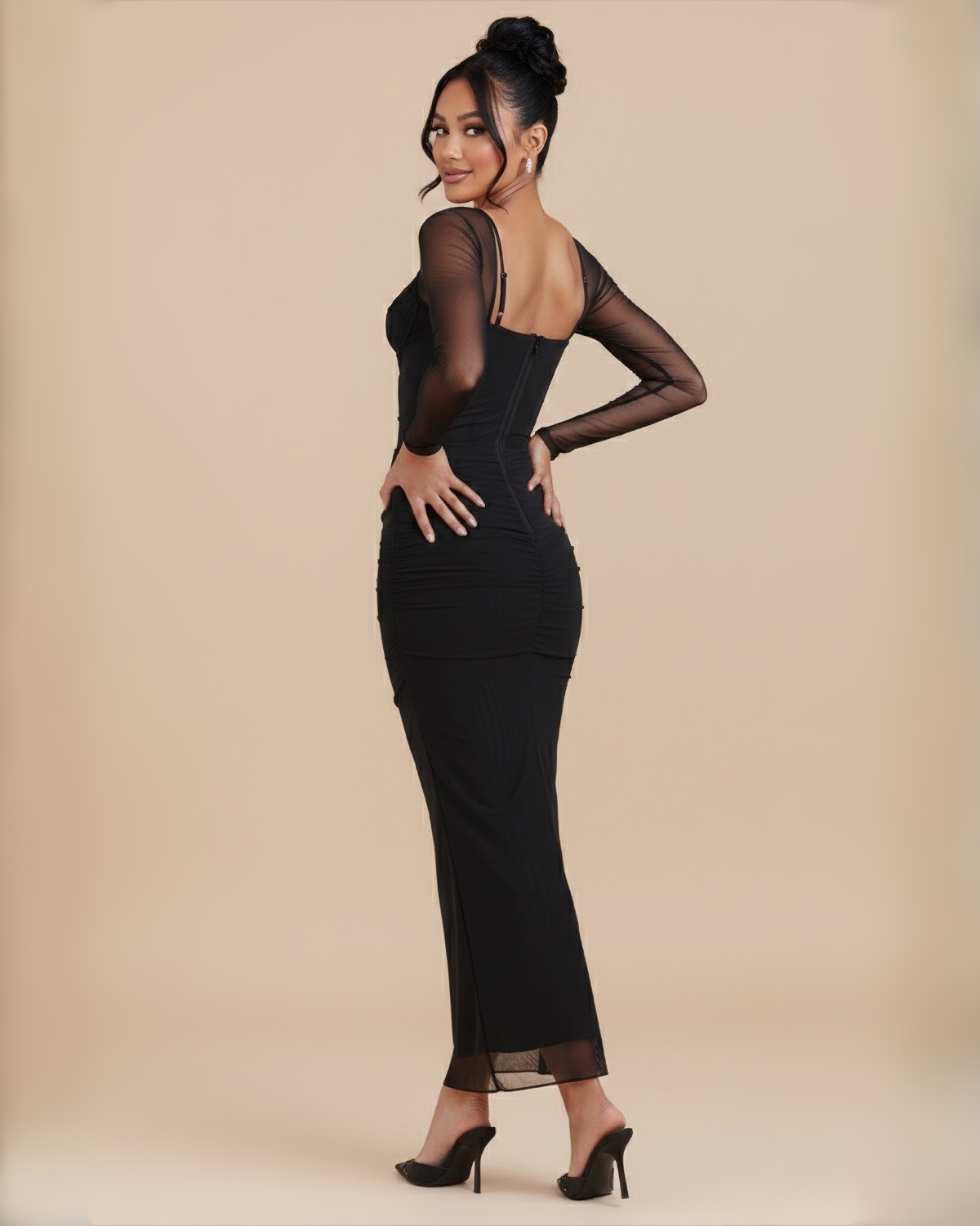 The Tamara Maxi Dress - Black