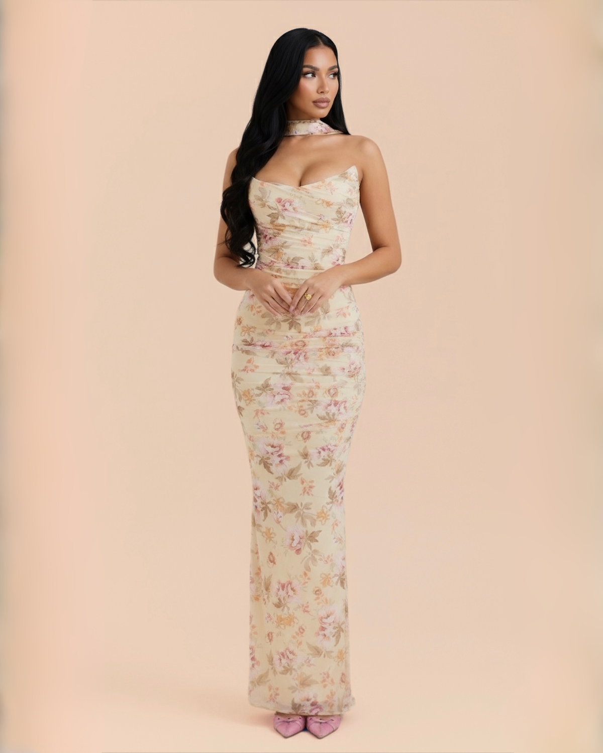 The Leilani Skirt Set - Flower