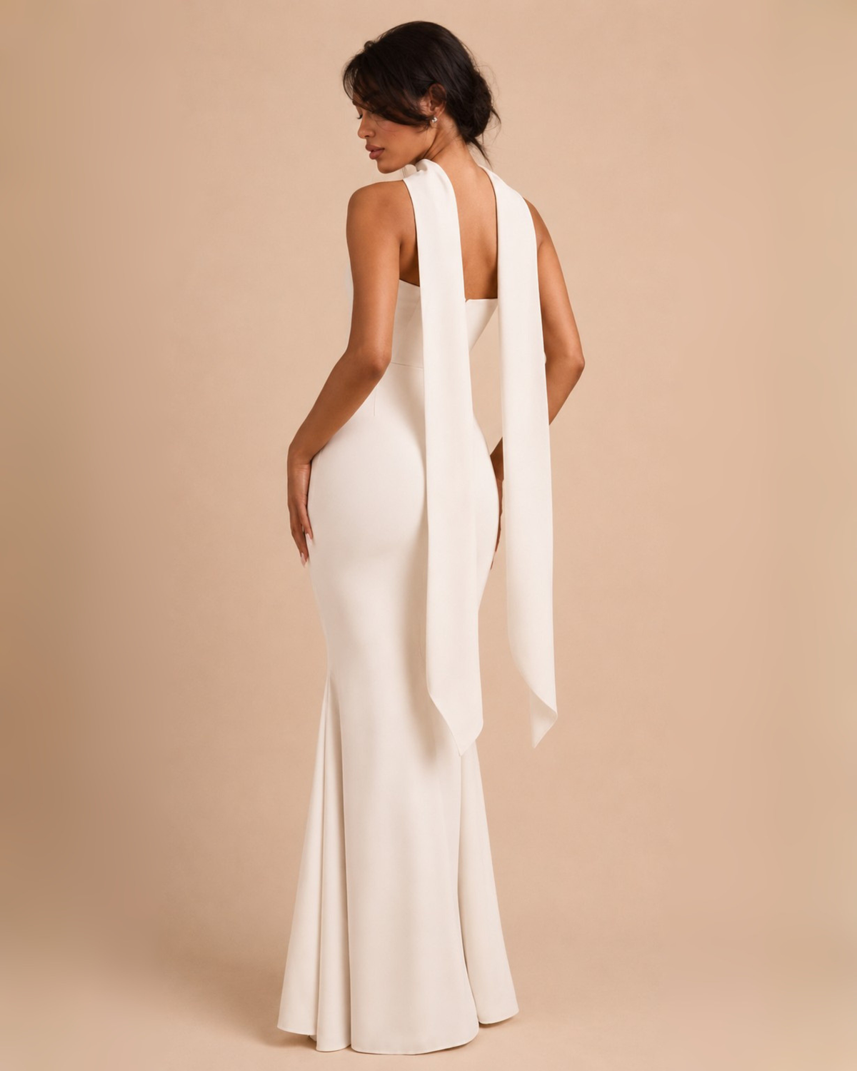 The Belsa Maxi Dress -  White