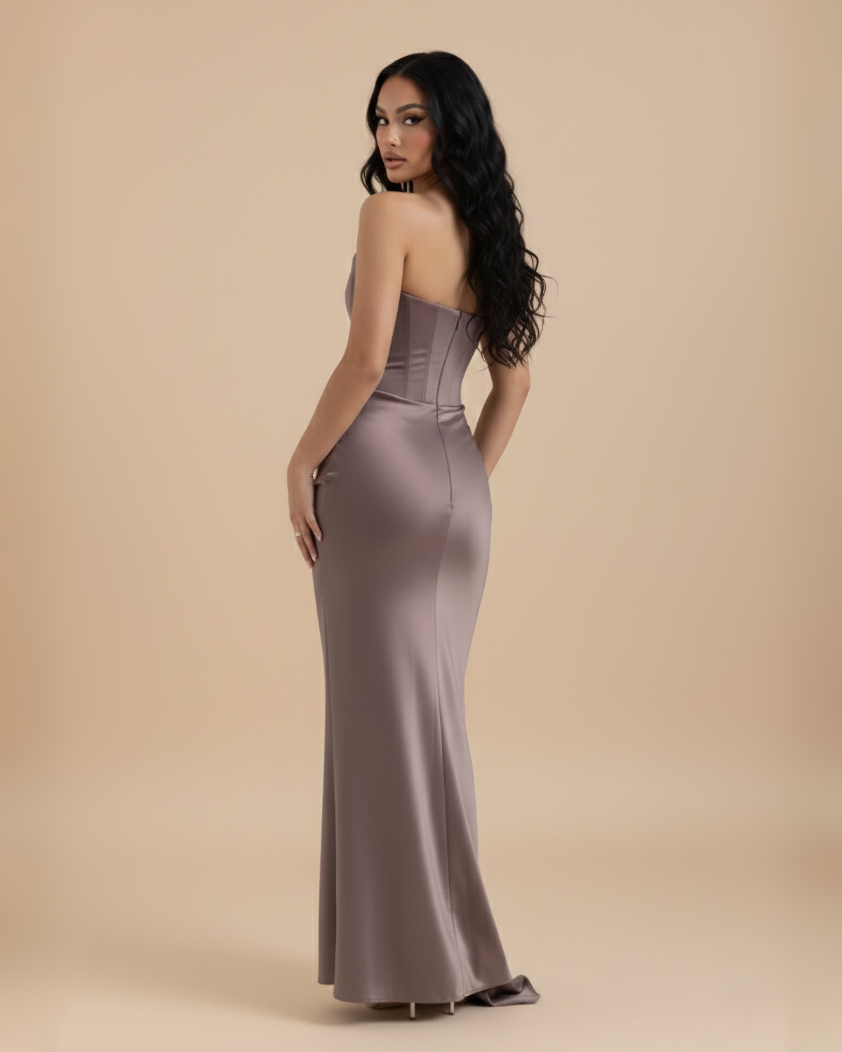 The Laura Maxi Dress - Grey