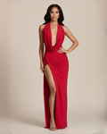 The Marcella Maxi Dress - Red