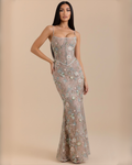 The Eloise Maxi Dress - Grey