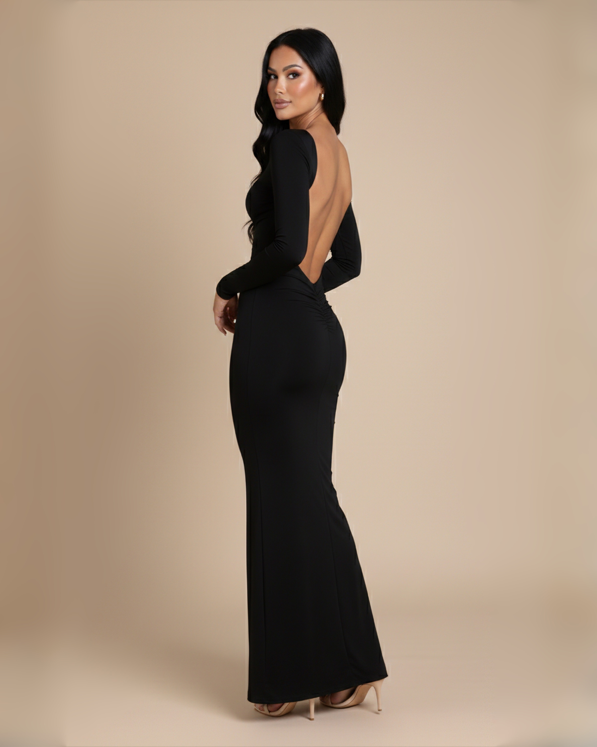 The Maya Maxi Dress - Black