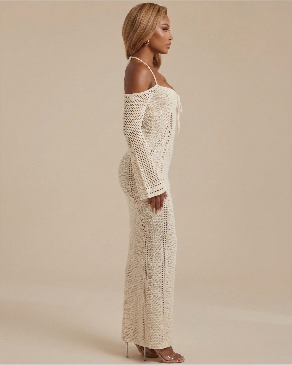 The Tatiana Maxi Dress - Cream