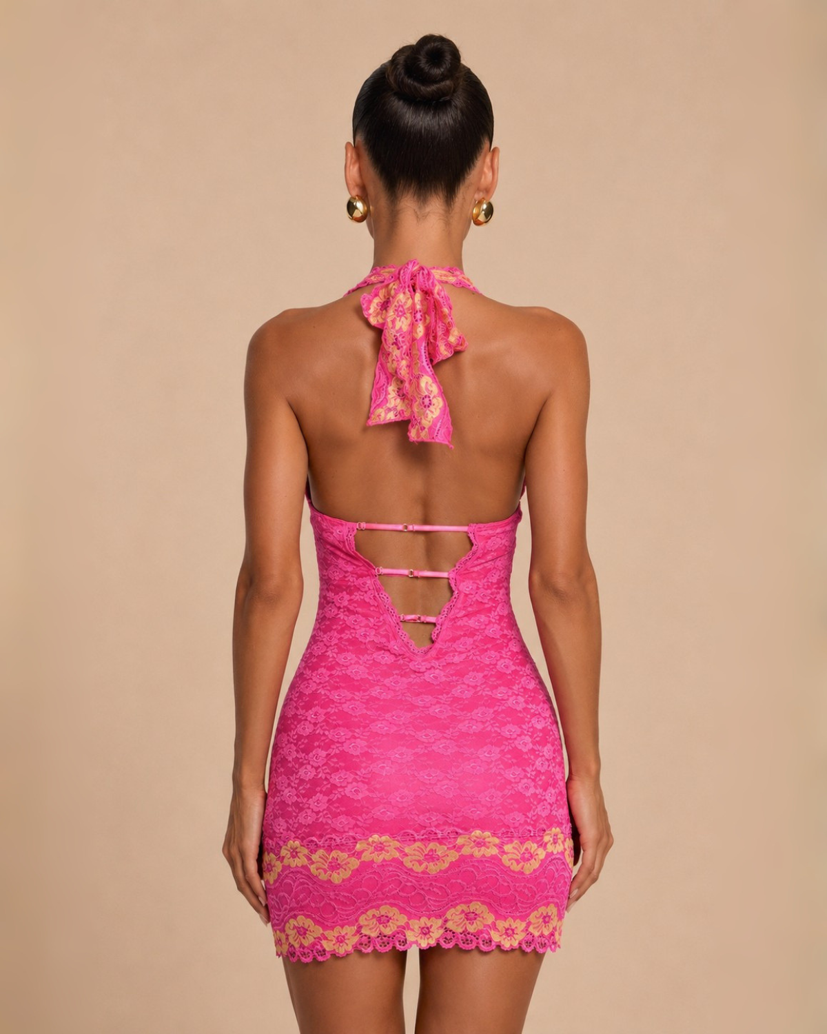 The Luna Mini Dress - Pink