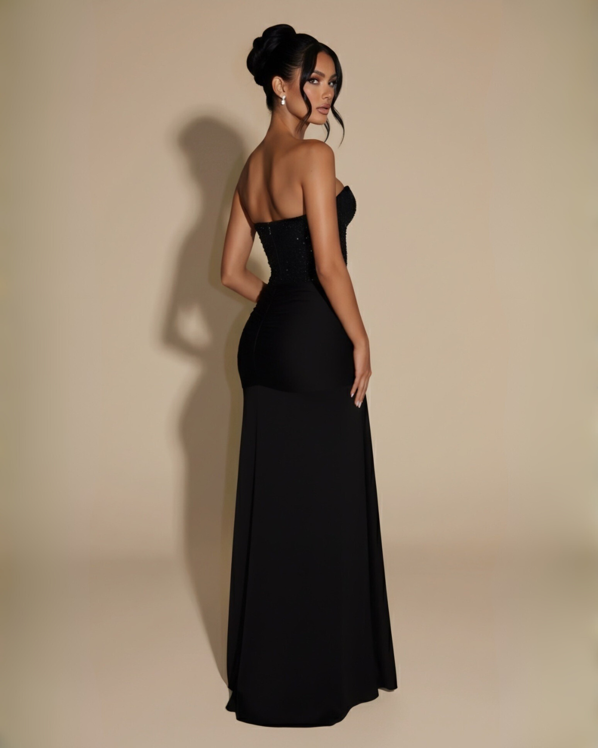 The Arabella Maxi Dress - Black