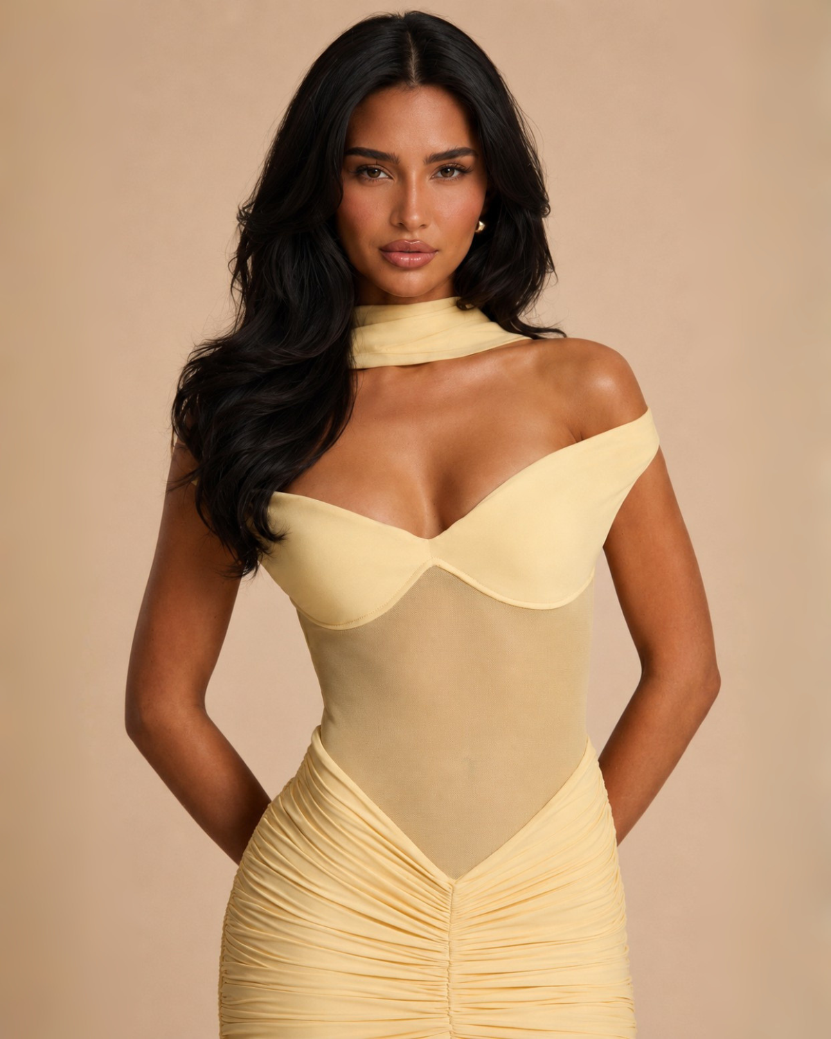 The Daphne Maxi Dress - Yellow