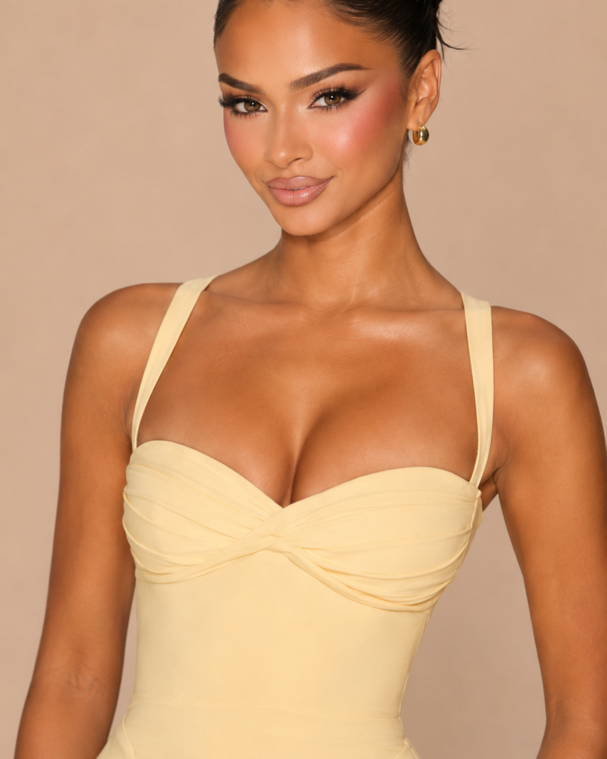 The Minette Maxi Dress - Yellow