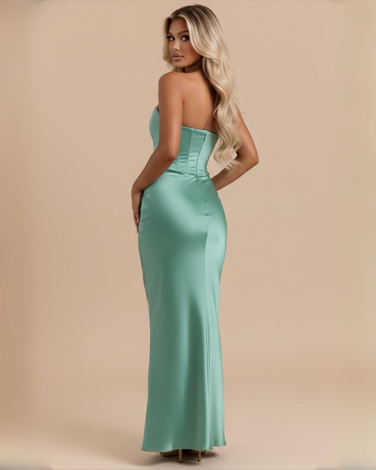 The Laura Maxi Dress - Mint