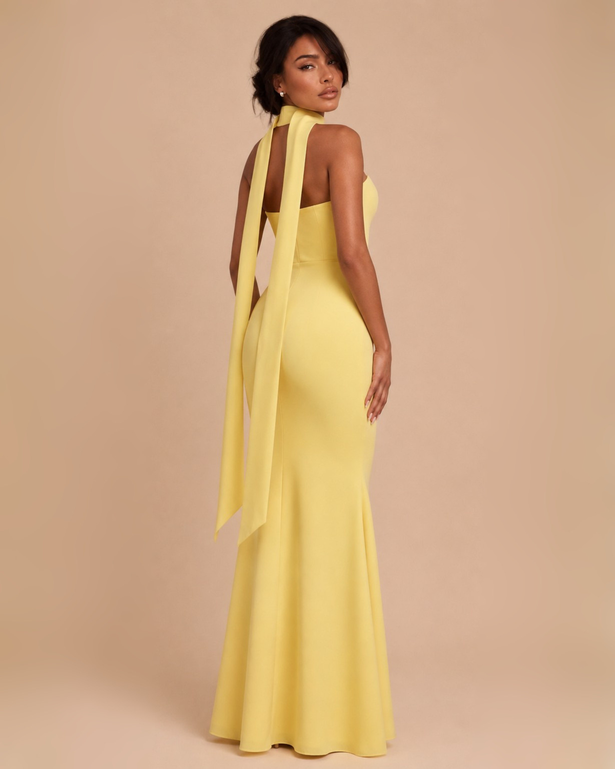The Belsa Maxi Dress -  Yellow
