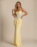 The Sienna Maxi Dress - Yellow