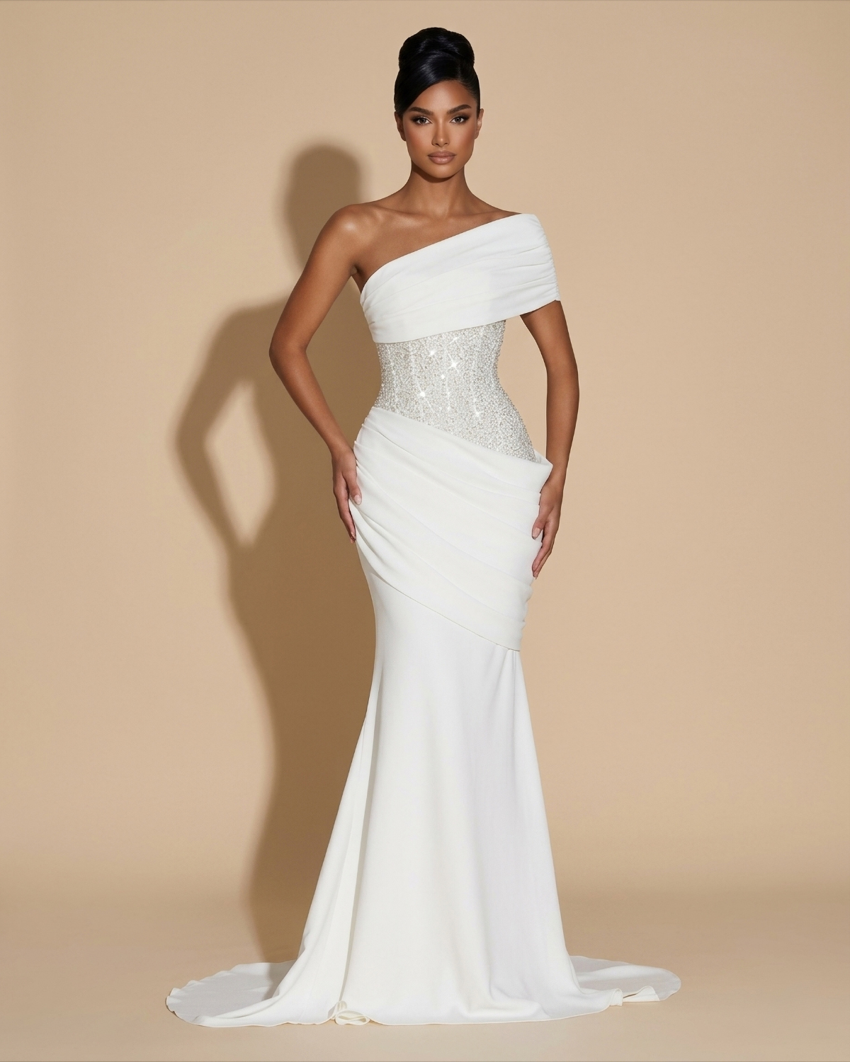 The Catherine Maxi Dress - White
