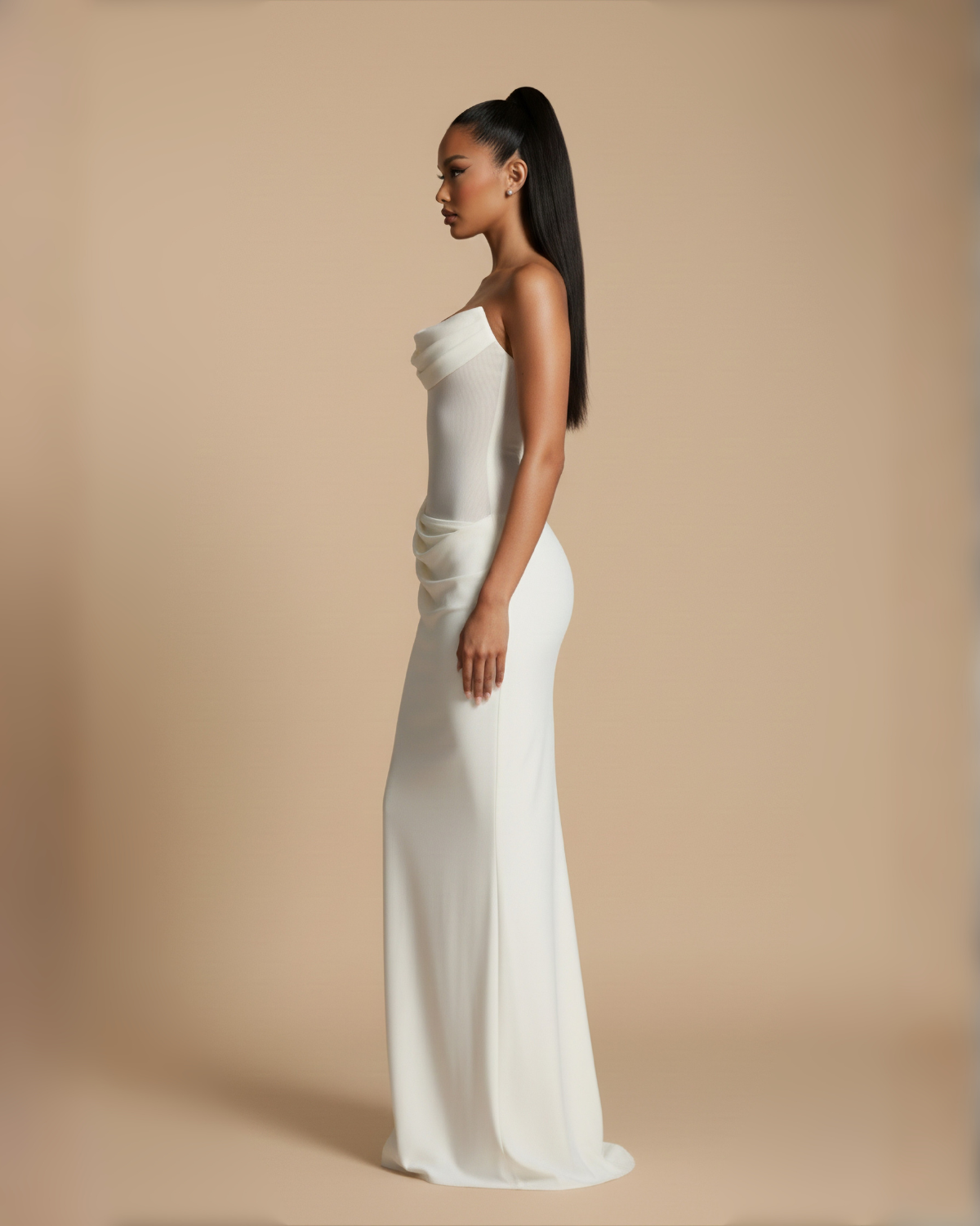 The Jessamine Maxi Dress - White