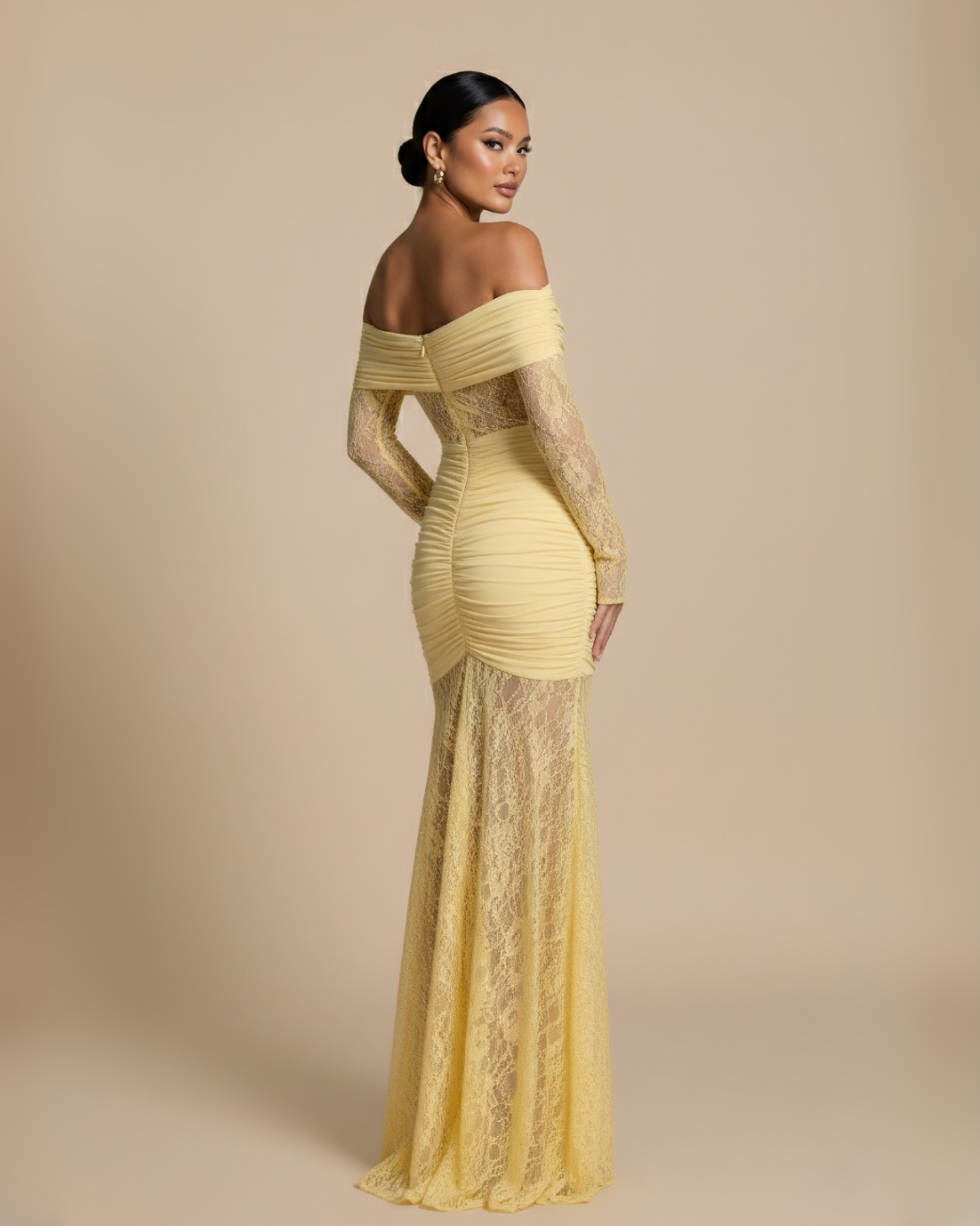 The Samantha Maxi Dress - Yellow