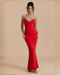 The Marianna Maxi Dress - Red