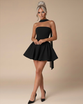 The Luna Mini Dress - Black