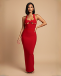 The Cassie Maxi Dress - Red