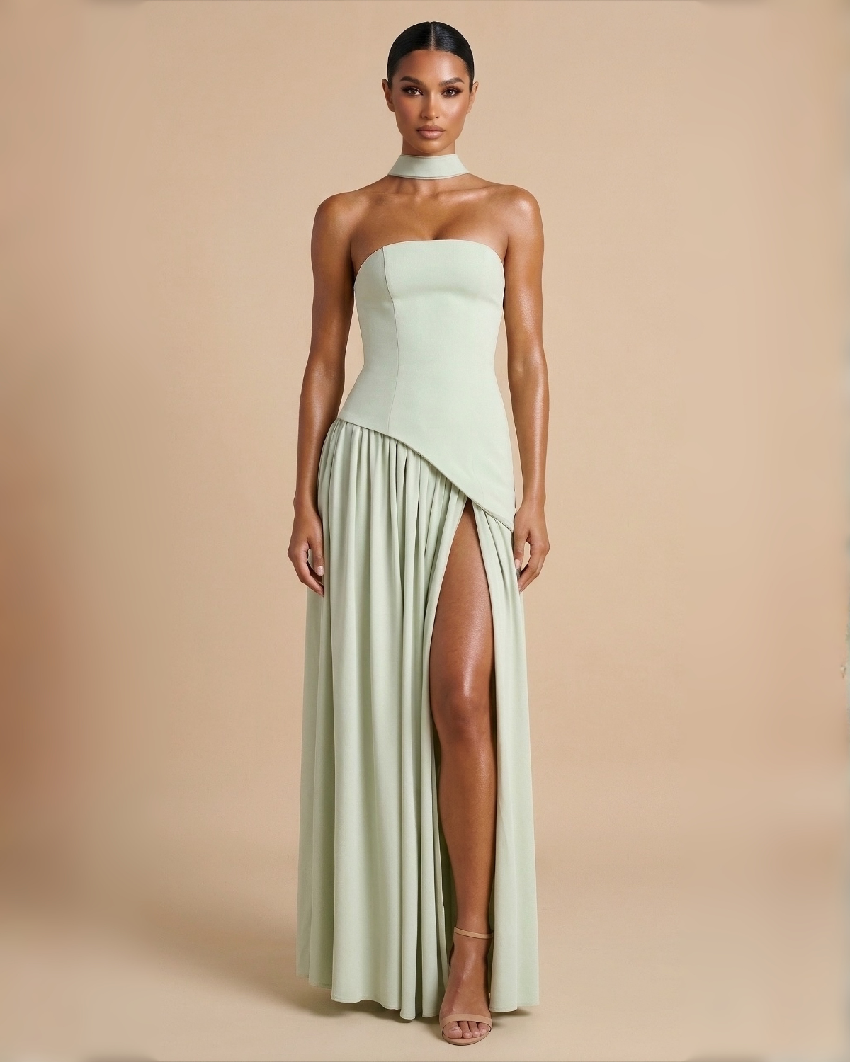 The Elizabeth Maxi Dress - Mint