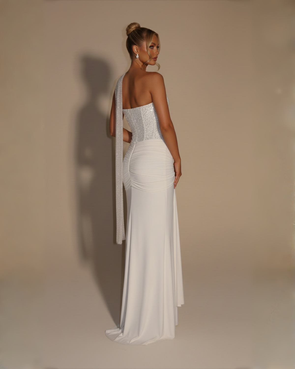 The Arabella Maxi Dress - White