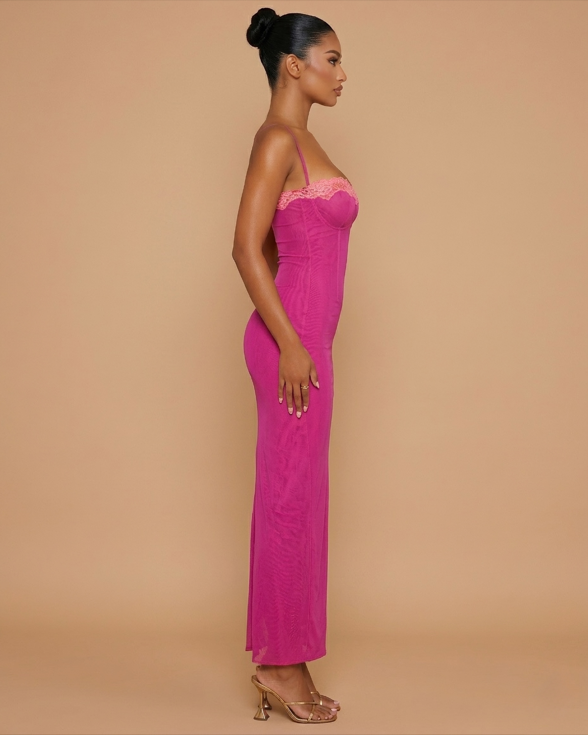 The Yaya Maxi Dress - Pink