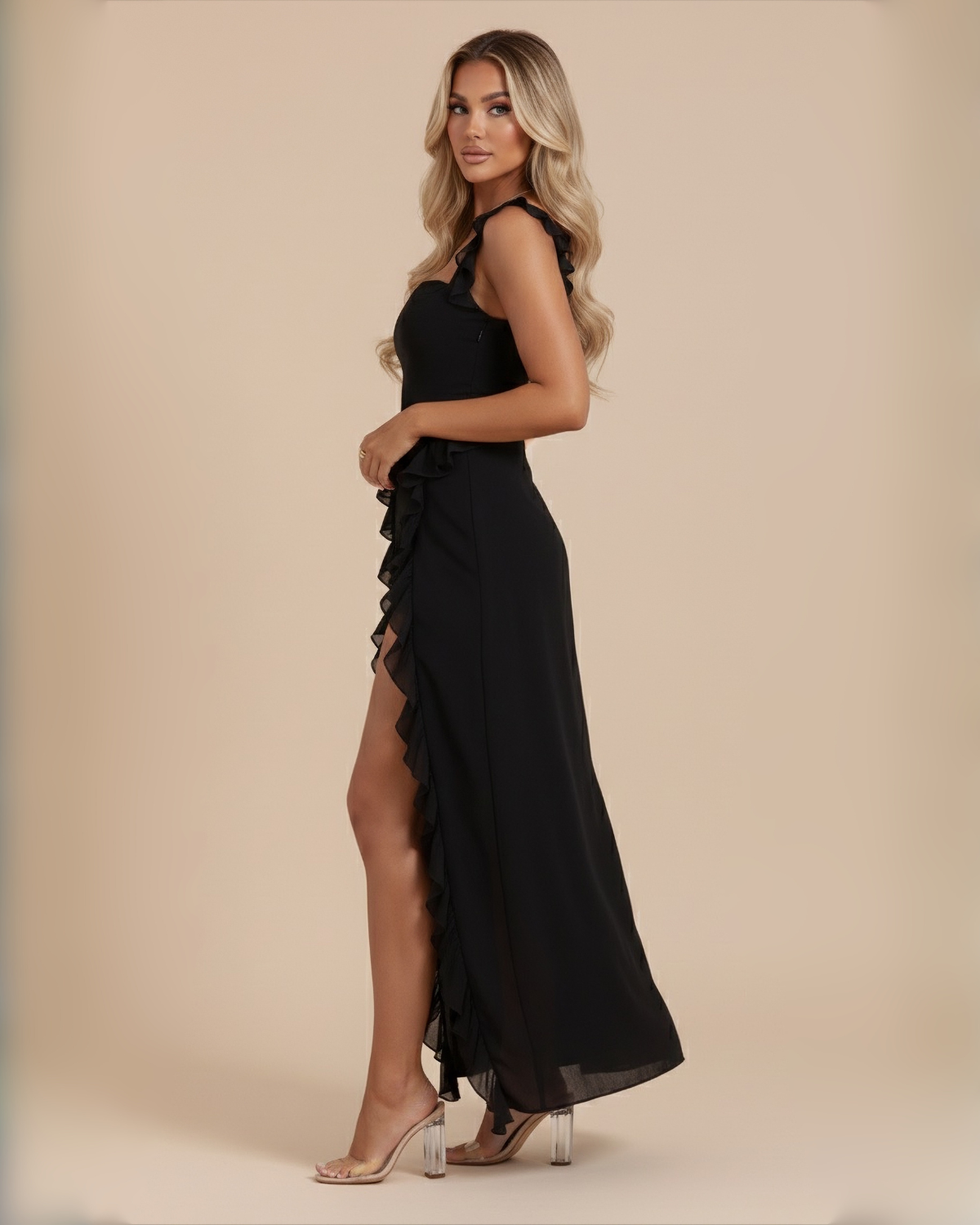 The Camille Maxi Dress - Black
