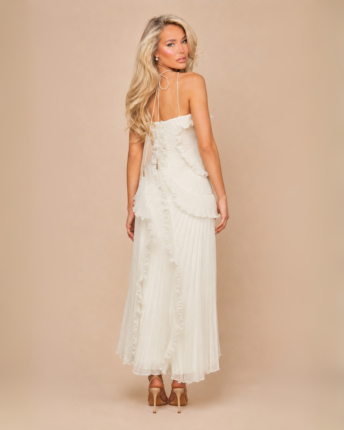 The Pamela Maxi Dress - White