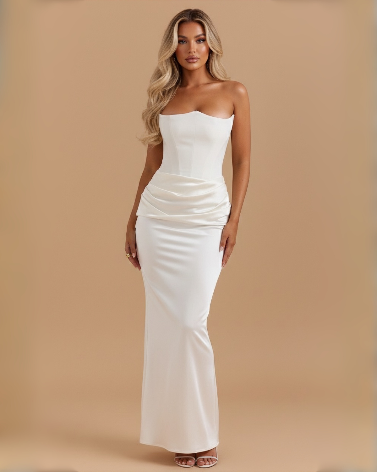 The Laura Maxi Dress - White