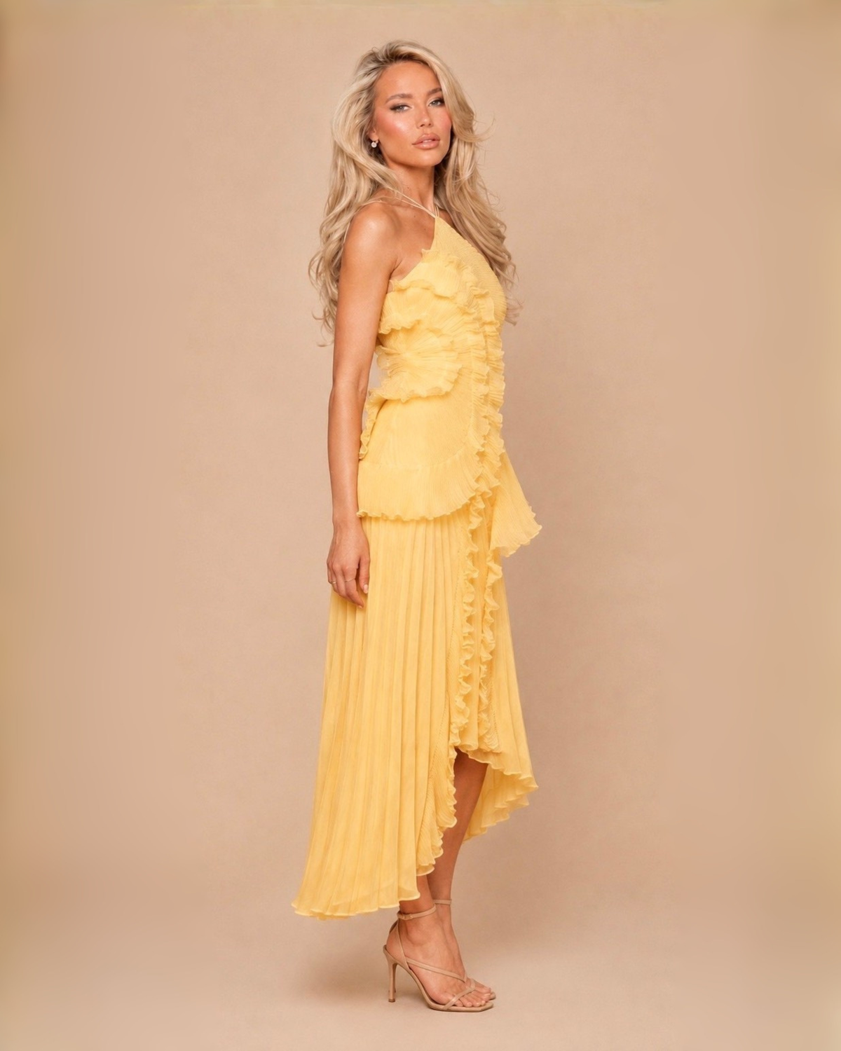 The Pamela Maxi Dress - Yellow