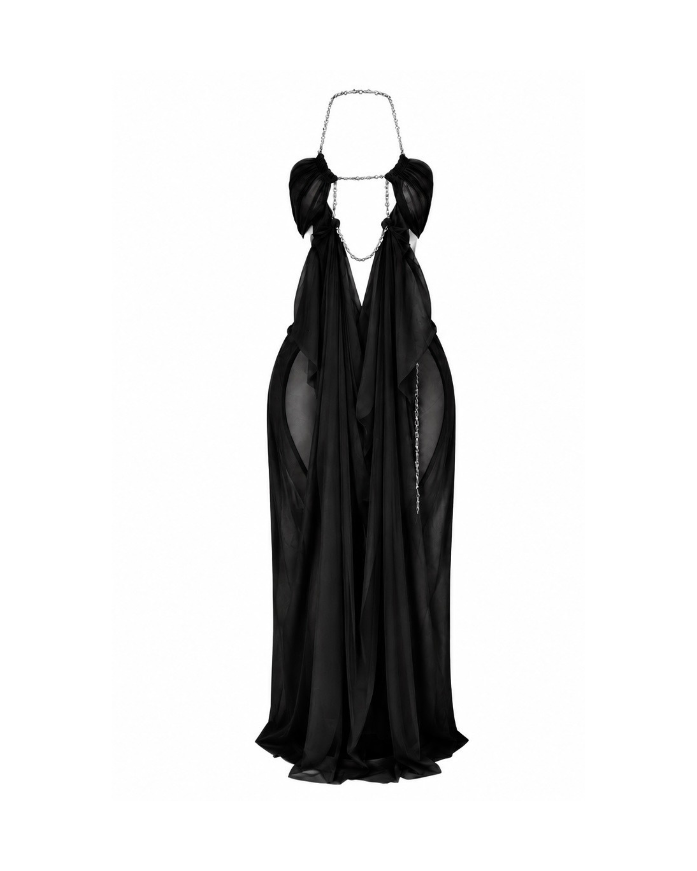The Kiana Maxi Dress - Black