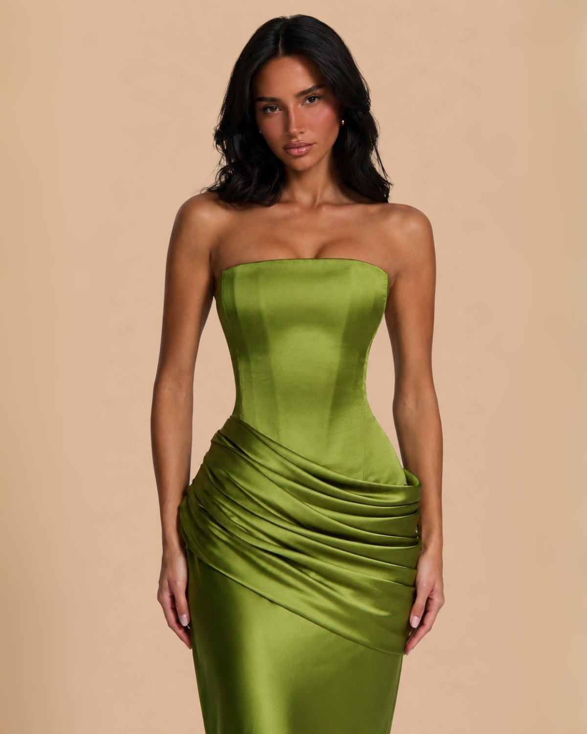 The Laverna Maxi Dress - Green