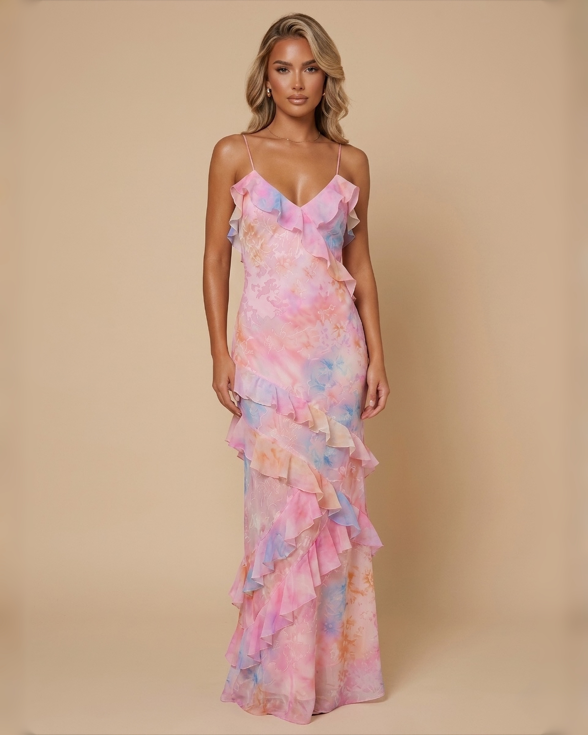 The Blossom Maxi Dress - Pink