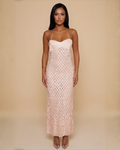 The Celeste Maxi Dress - Blush