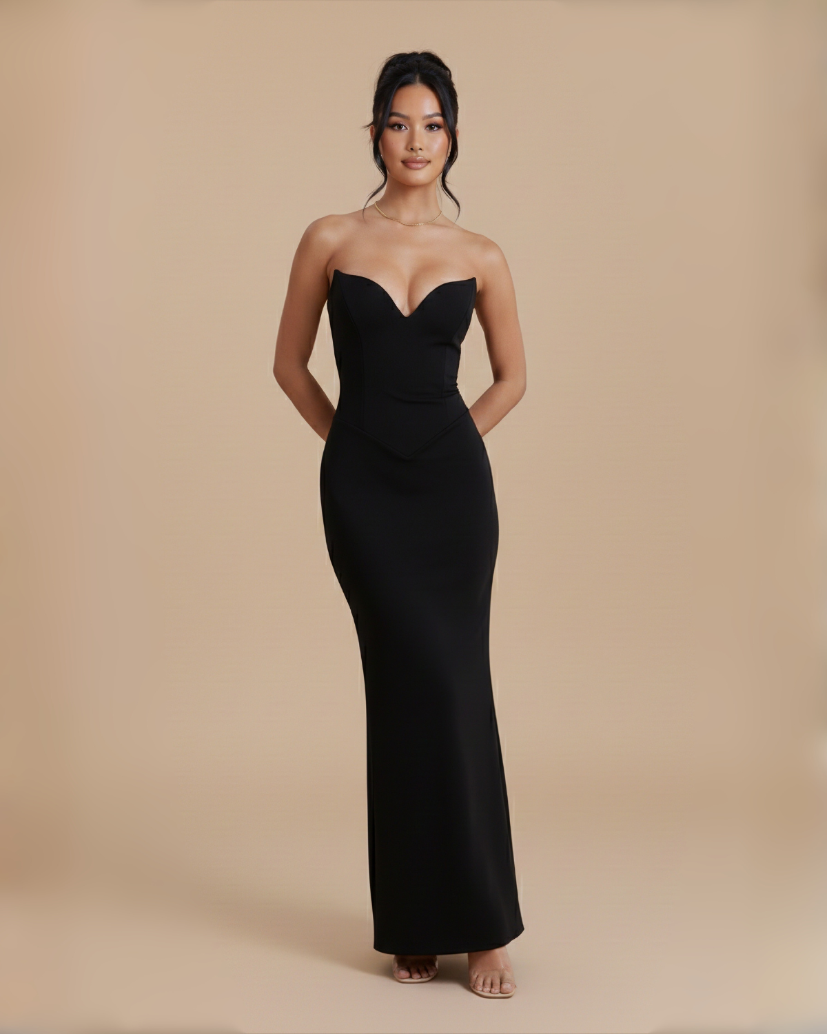 The Marianna Maxi Dress - Black