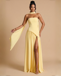 The Elizabeth Maxi Dress - Yellow