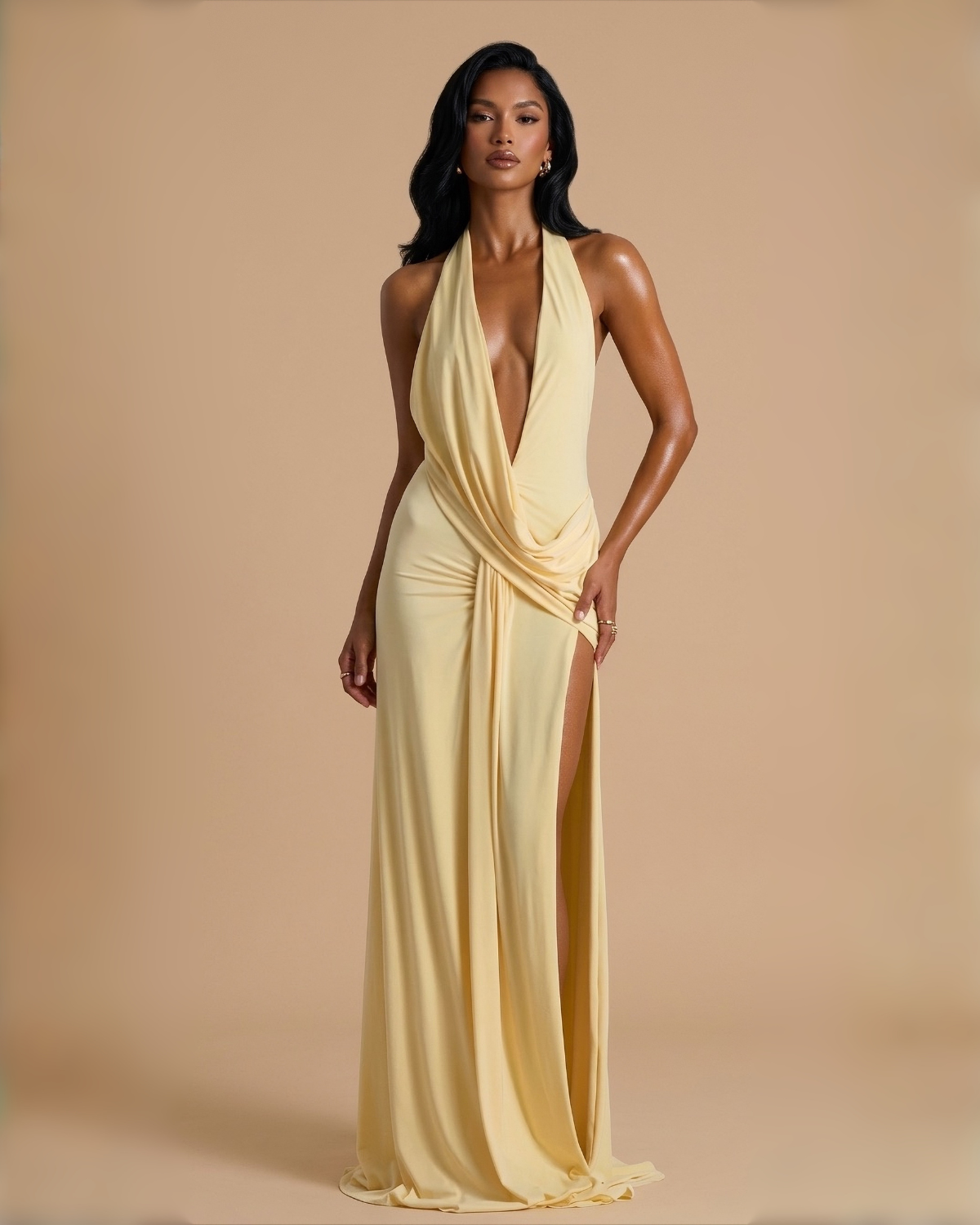 The Felicity Maxi Dress - Yellow