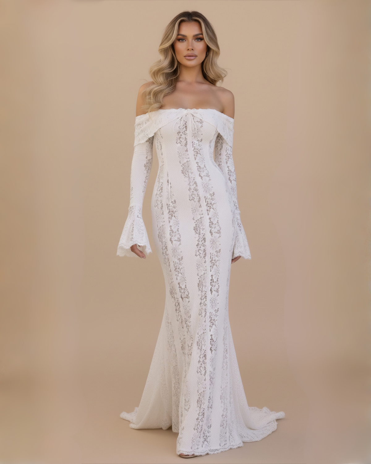 The Isabelle Maxi Dress - White