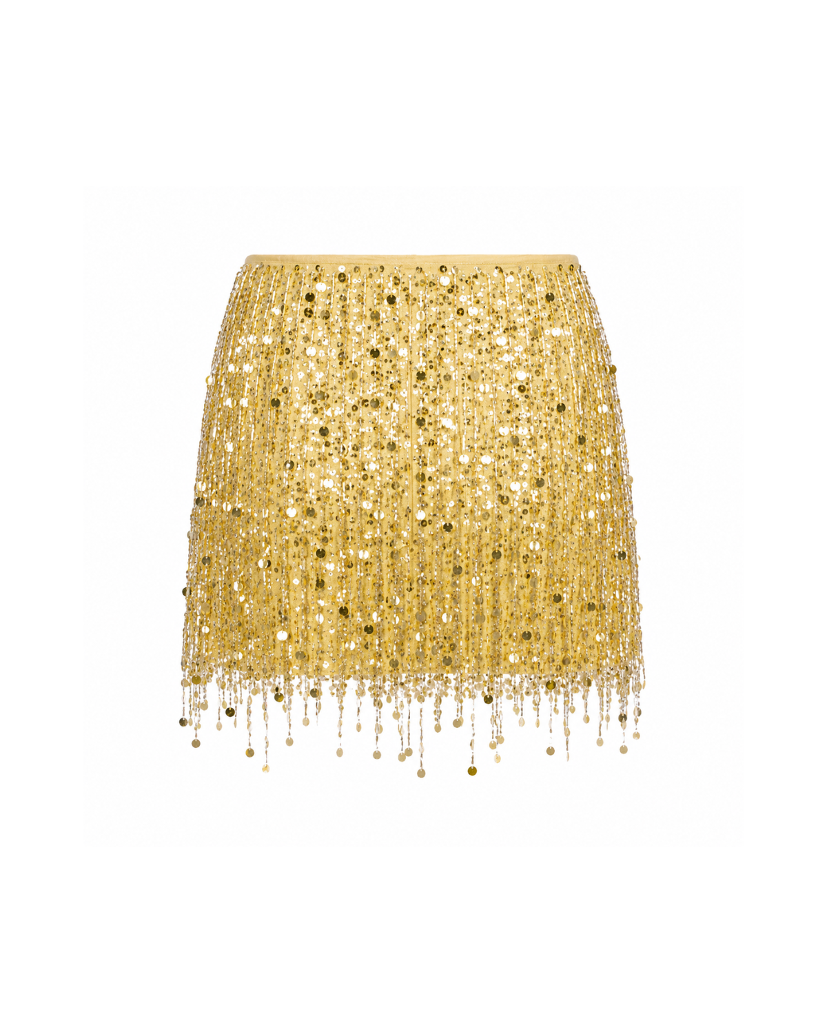 The Amie Skirt Set - Gold