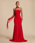 The Danya Maxi Dress - Red