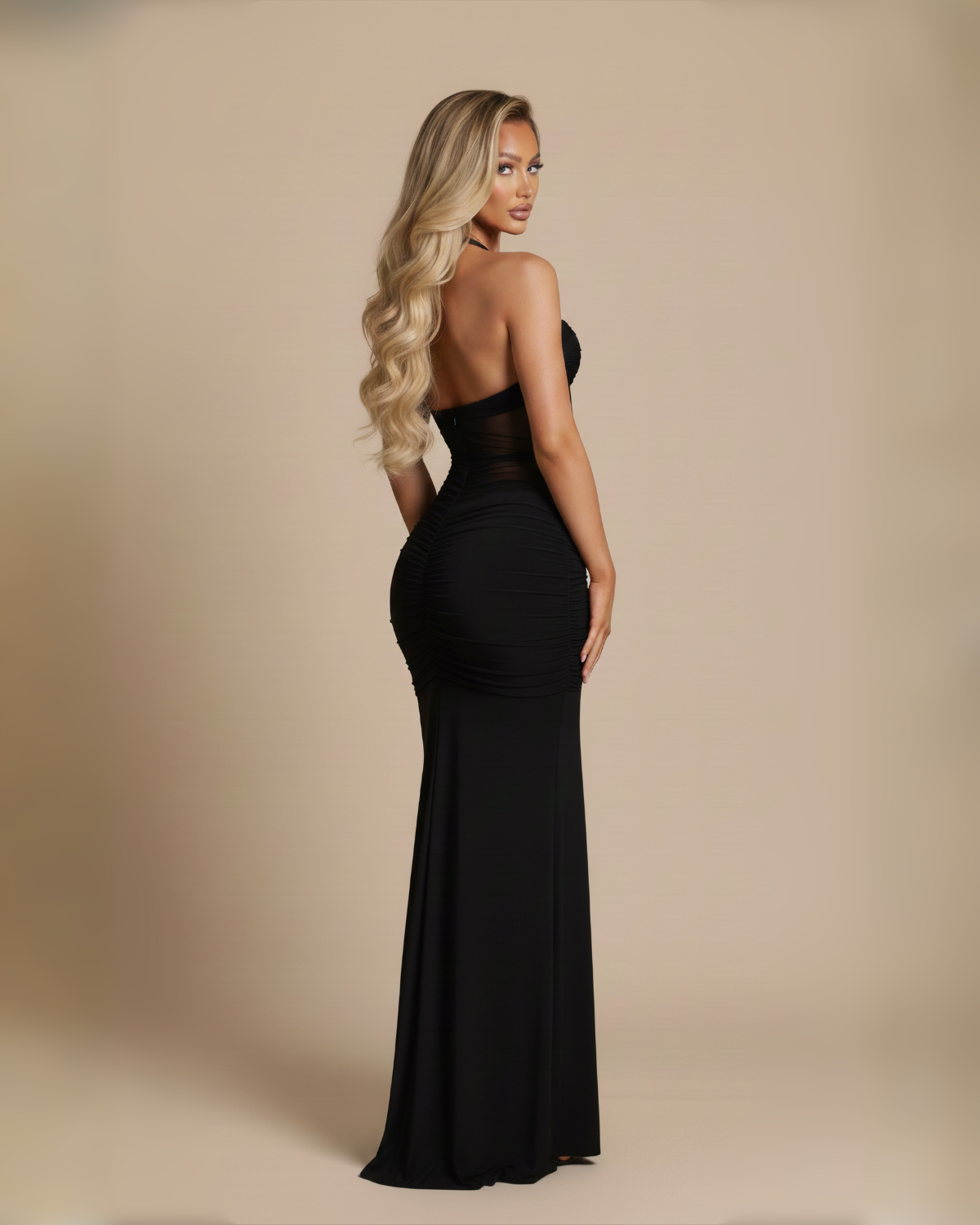 The Sienna Maxi Dress - Black