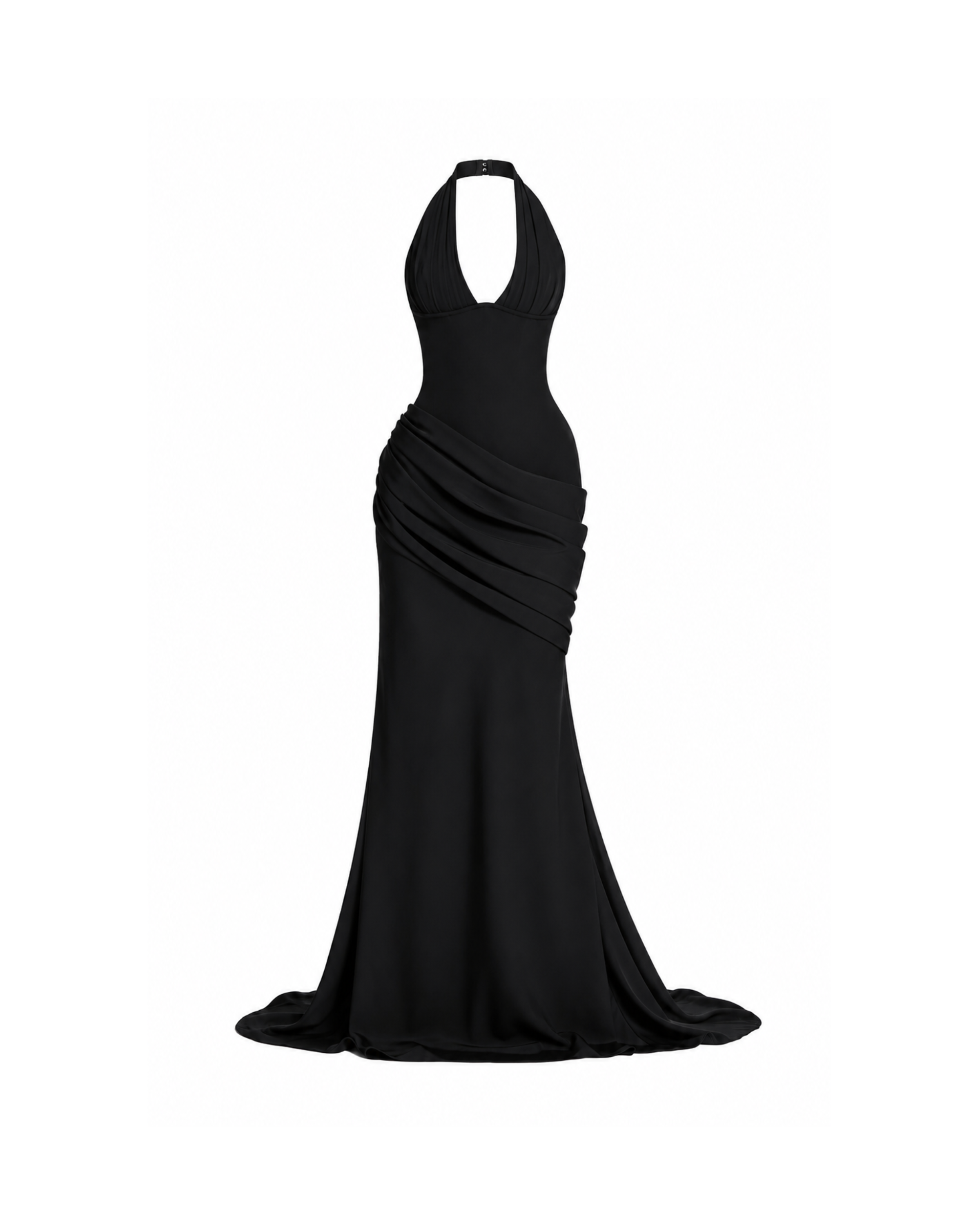 The Elyna Maxi Dress - Black