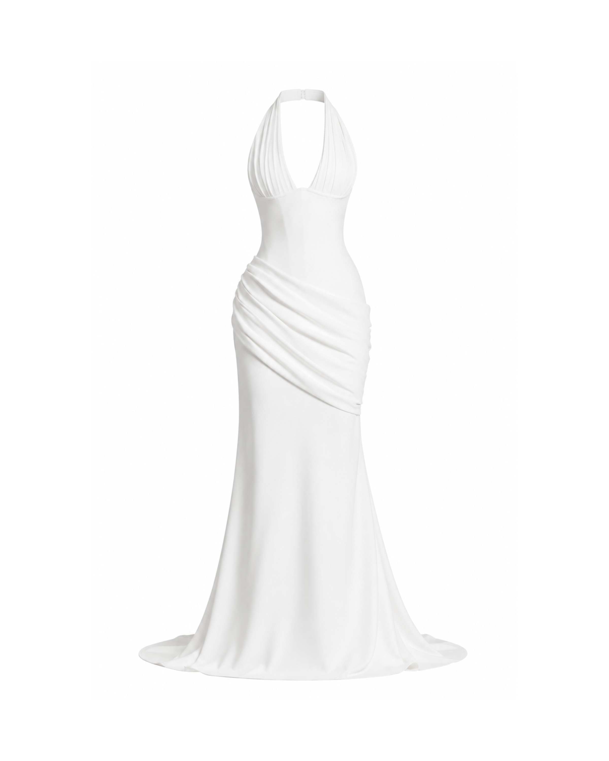 The Elyna Maxi Dress - White