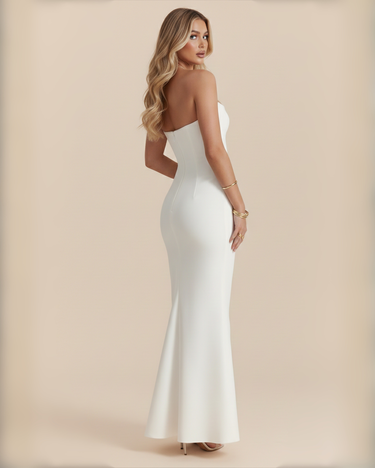 The Marianna Maxi Dress - White