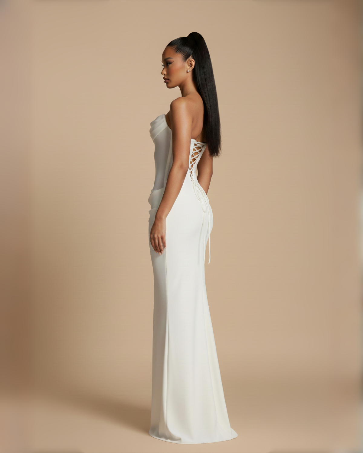 The Jessamine Maxi Dress - White