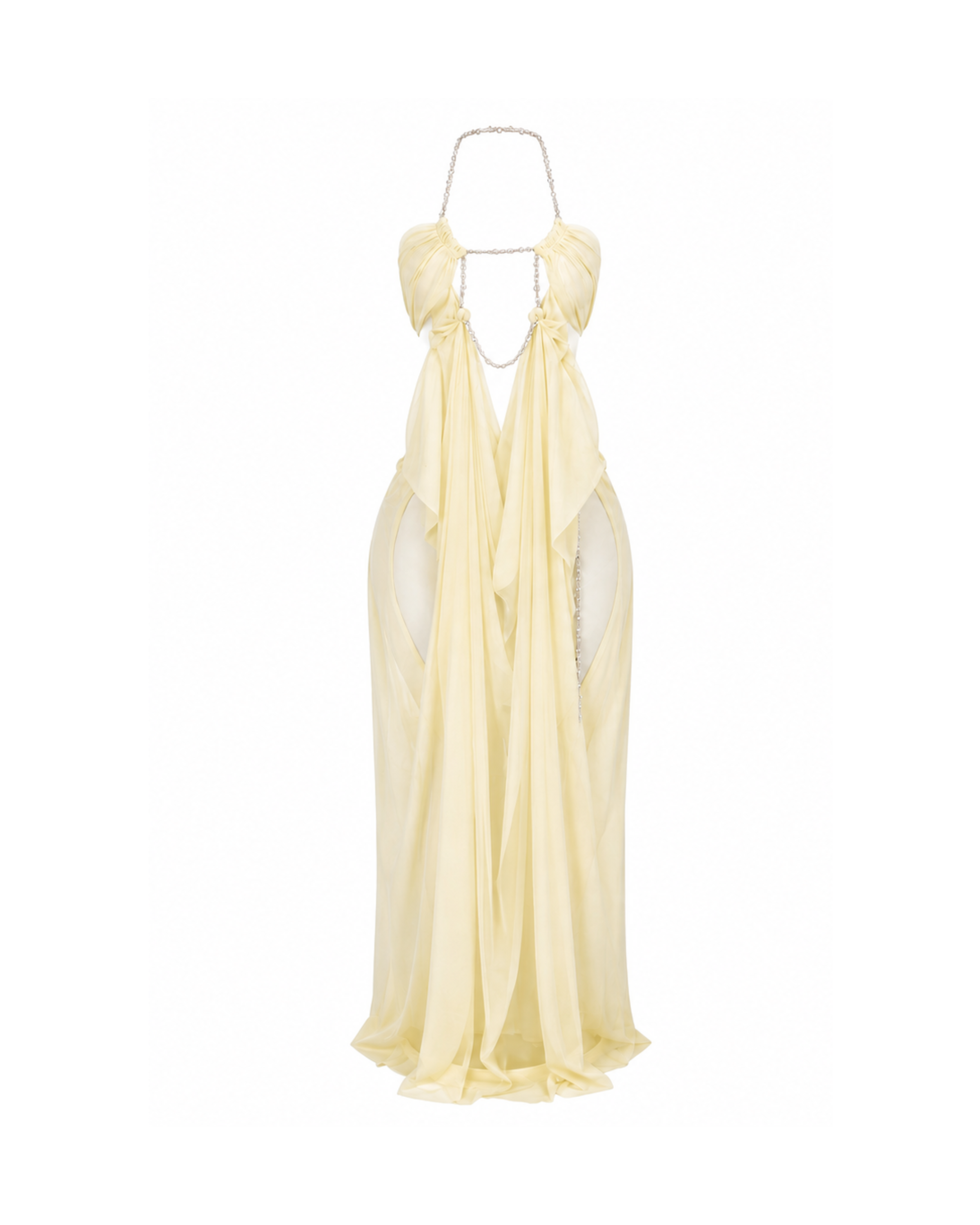 The Kiana Maxi Dress - Butter Yellow