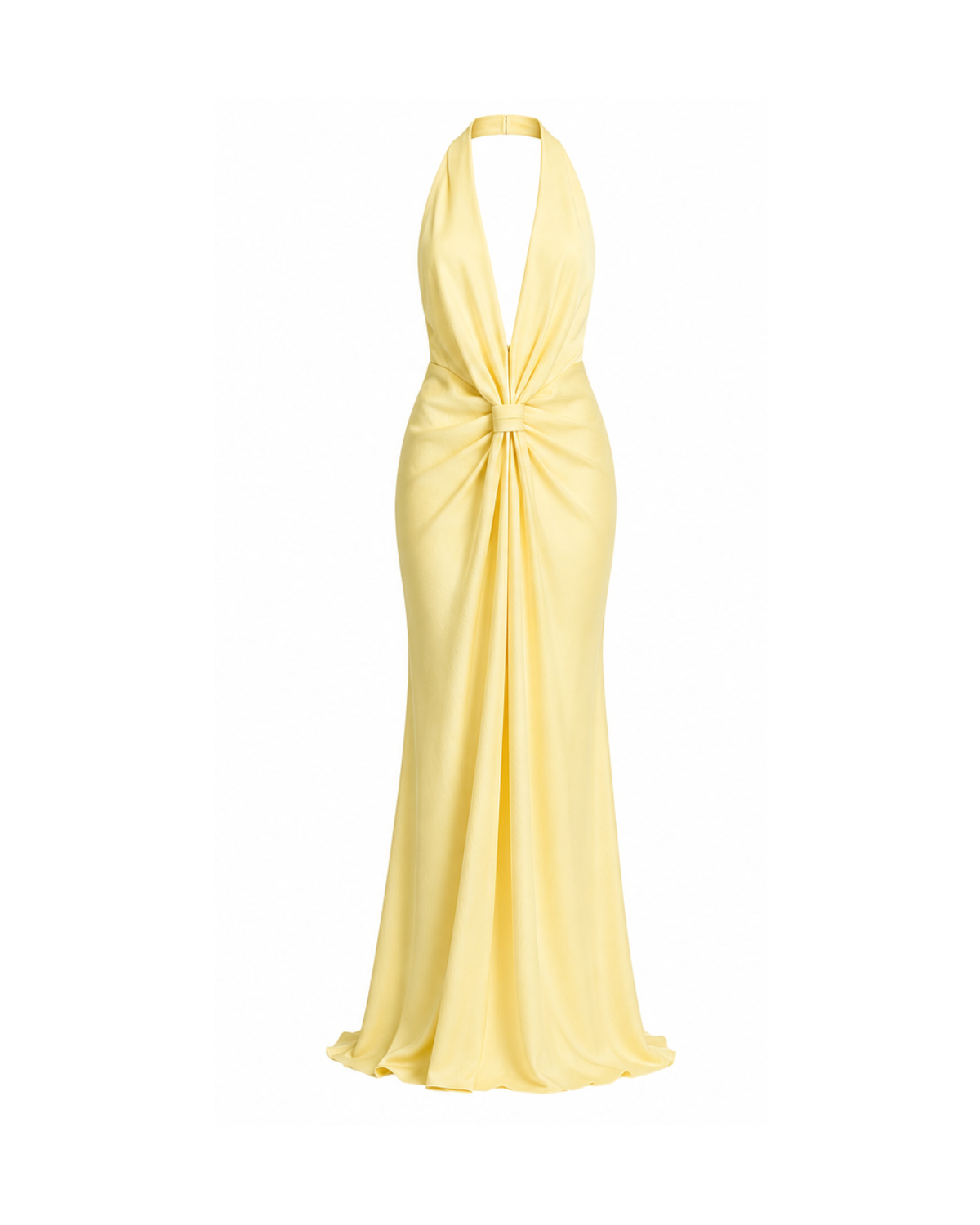 The Lusia Maxi Dress - Yellow