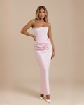 The Laura Maxi Dress - Pink