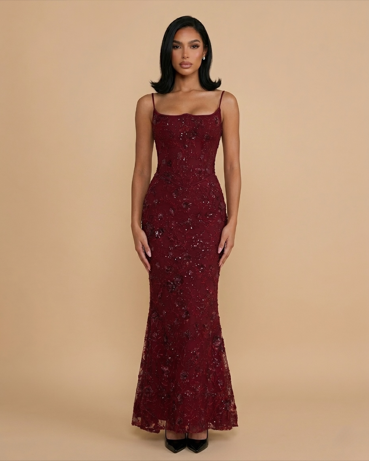 The Eloise Maxi Dress - Red