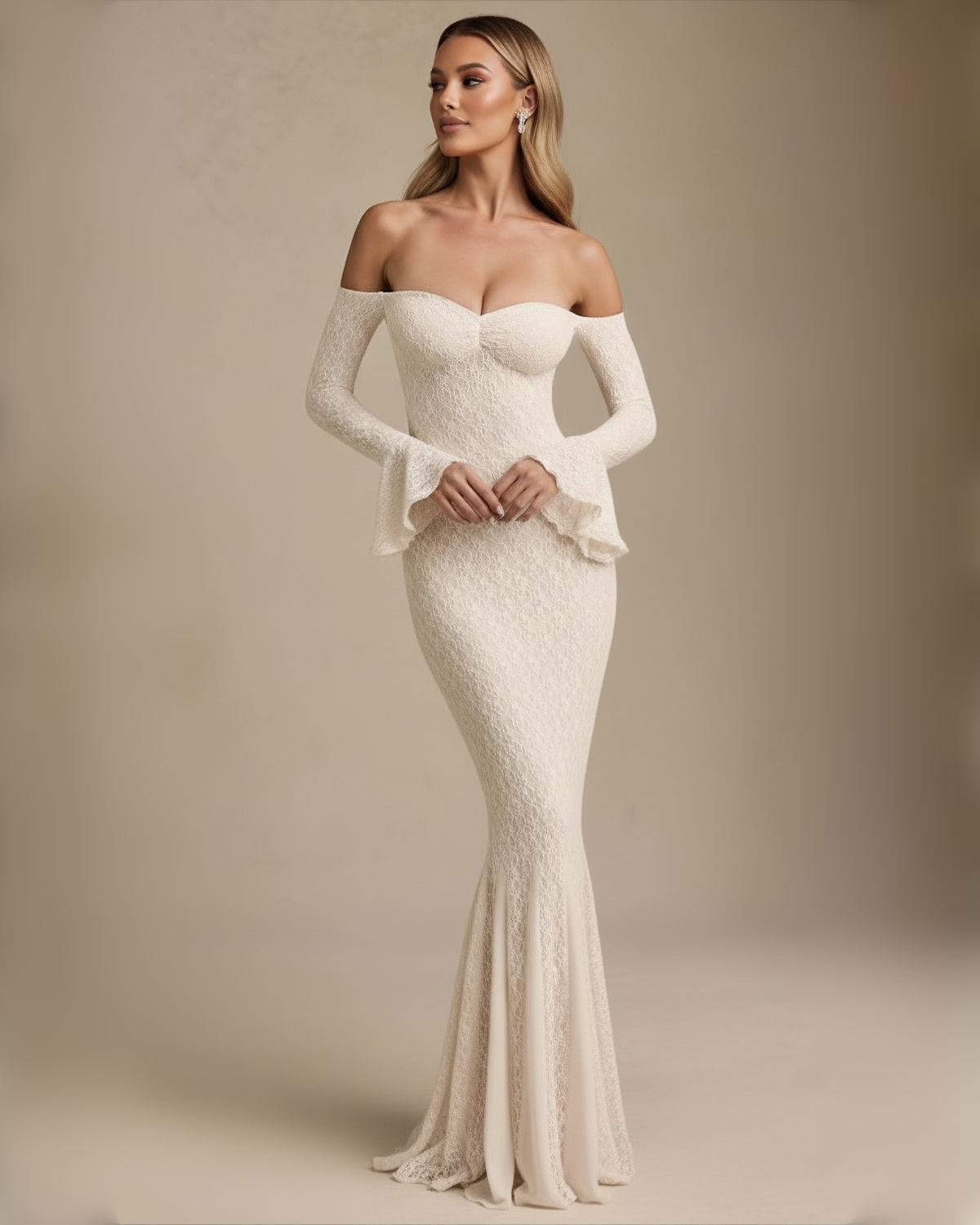 The Lydia Maxi Dress - White