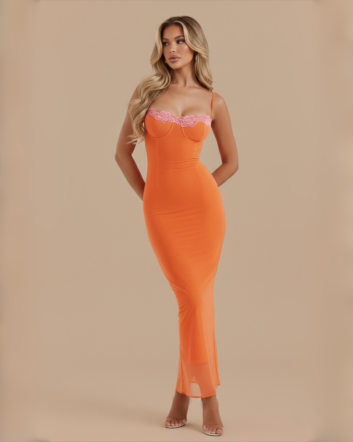 The Yaya Maxi Dress - Orange