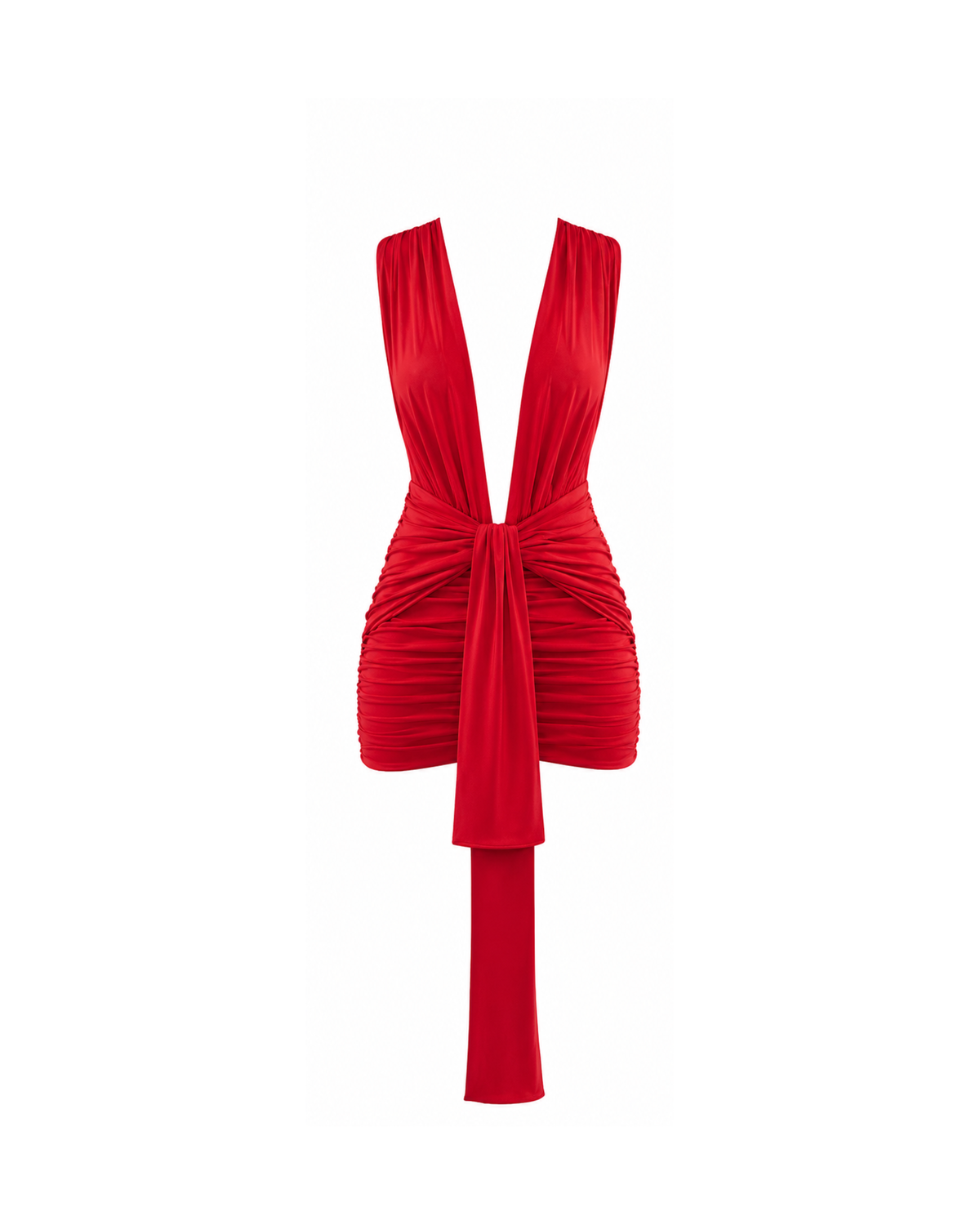 The Clemmie Mini Dress - Red